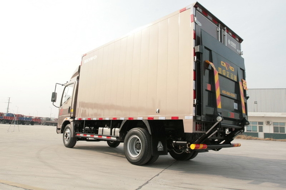 मांस और दूध परिवहन के लिए Sinotruk Howo7 10T फ्रिज फ्रीजर ट्रक 4x2