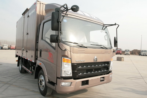 Sinotruk 4x2 HOWO लाइट ड्यूटी वाणिज्यिक ट्रक 3-4 टन क्षमता उच्च दक्षता
