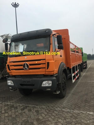 2638 380hp पावर बीबेन कार्गो ट्रांसपोर्ट ट्रक 6x4 टेन व्हीलर हैवी ड्यूटी