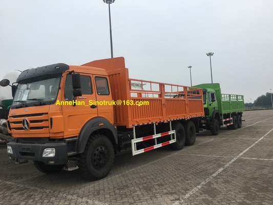 2638 380hp पावर बीबेन कार्गो ट्रांसपोर्ट ट्रक 6x4 टेन व्हीलर हैवी ड्यूटी