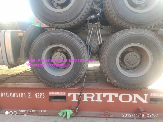 420hp प्राइम मूवर ट्रक लेफ्ट हैंड ड्राइव ट्रैक्टर ट्रक Sinotruk HowoA7 10 व्हील्स