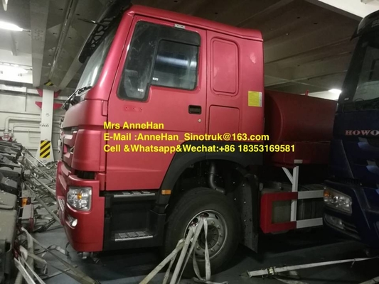 Sinotruk Howo7 हाई प्रेशर वाटर टैंक ट्रक 4000 गैलन लेफ्ट हैंड ड्राइव 6X4