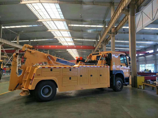 Sinotruk Howo7 Euro2 10-15T Wrecker ट्रक 4x2 6 व्हील्स 336hp पावर के साथ