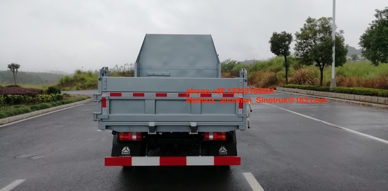 5T नया डंप ट्रक Sinotruk Homan 4x2 6tires Euro3 उत्सर्जन स्टैंडर लाइट ट्रक