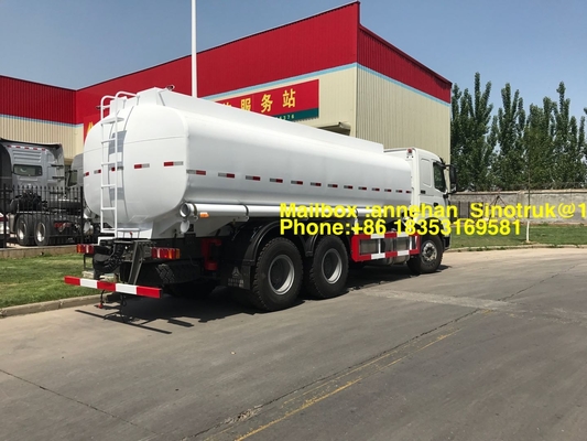 सिनोट्रुक व्हाइट होवो ए 7 फ्यूल टैंक ट्रक 6x4 ऑयल टैंक ट्रक LHD Zz1257n4347n1