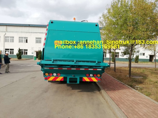 4x2 12m3 Sinotruk Howo7 कचरा संग्रह ट्रक 290hp 336hp बाएँ हाथ ड्राइव Euro2