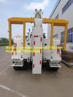 LHD 10 व्हील्स हैवी कार्गो ट्रक 6 * 4 20t-30t रोड व्रेकर टो ट्रक यूरो 2