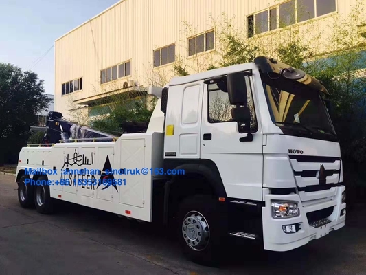 LHD 10 व्हील्स हैवी कार्गो ट्रक 6 * 4 20t-30t रोड व्रेकर टो ट्रक यूरो 2