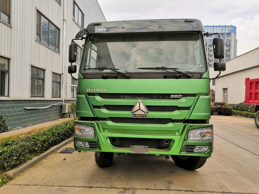 13R22.5 20CBM ट्यूबलेस टायर हैवी ड्यूटी डंप ट्रक Sinotruk Howo 6x4