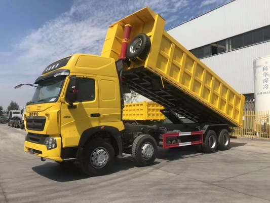होवो ए 7 12 व्हीलर डंप ट्रक डबल बंकर यूरो 4 420hp हाई रूफ कैब