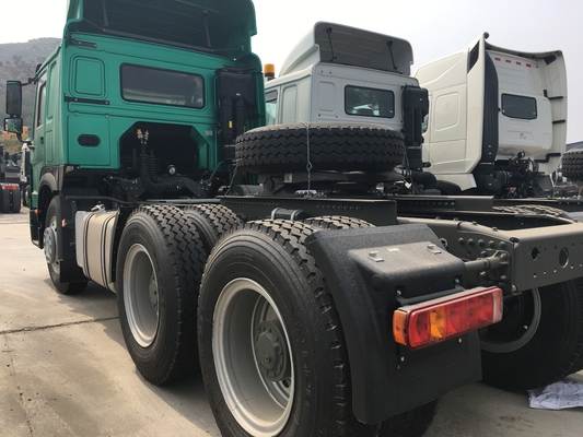 371hp SINOTRUK HOWO 6 * 4 प्राइम मूवर ट्रक व्हाइट कलर डीजल इंजन
