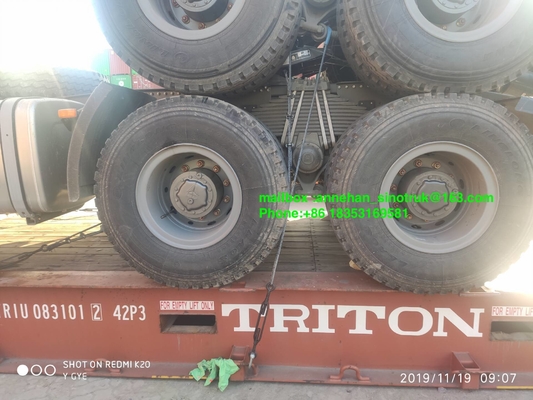 3.5 इंच किंगपिन यूरो 2 के साथ ए 7 420hp एलएचडी 6x4 सिनोट्रुक ट्रैक्टर ट्रक