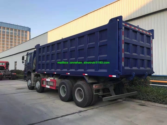 8x4 Rhd 12 व्हील्स 25-30m3 हैवी ड्यूटी डंप ट्रक Sinotruk Howo7 टिपर Euro2