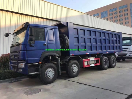 8x4 Rhd 12 व्हील्स 25-30m3 हैवी ड्यूटी डंप ट्रक Sinotruk Howo7 टिपर Euro2
