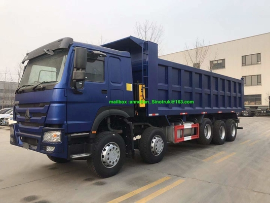 8x4 Rhd 12 व्हील्स 25-30m3 हैवी ड्यूटी डंप ट्रक Sinotruk Howo7 टिपर Euro2
