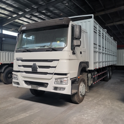 सफेद SINOTRUK HOWO 6X4 हैवी कार्गो ट्रक यूरो II उत्सर्जन मानक