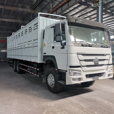 सफेद SINOTRUK HOWO 6X4 हैवी कार्गो ट्रक यूरो II उत्सर्जन मानक