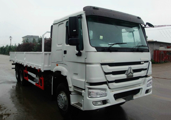 SINOTRUK HOWO 6X4 हैवी कार्गो ट्रक कम बेड 290HP HF7 / HF9 फ्रंट एक्सल 40 टन