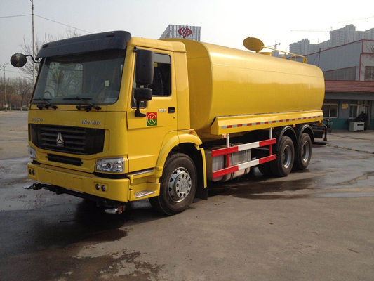 20000L-30000L 336hp LHD Sinotruk Howo7 6x4 10 व्हील्स वाटर टैंकर लॉरी
