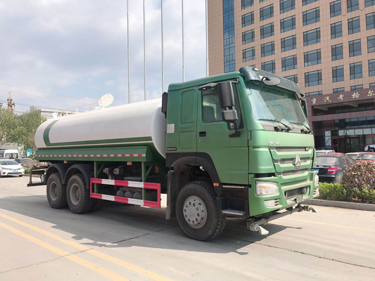 20000L-30000L 336hp LHD Sinotruk Howo7 6x4 10 व्हील्स वाटर टैंकर लॉरी