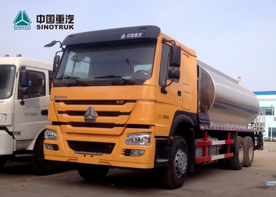 सिनोट्रुक होवो 290hp 4x2 बिटुमेन स्प्रिंकलर 10 सीबीएम तरल डामर टैंक ट्रक