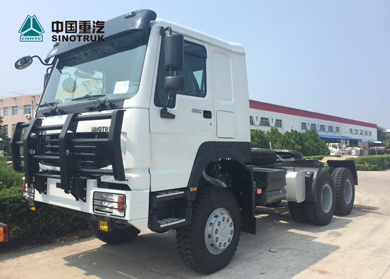 SINOTRUK HOWO प्राइम मूवर ट्रक यूरो 2 371HP 6x6 फुल व्हील ड्राइव ट्रैक्टर ट्रक