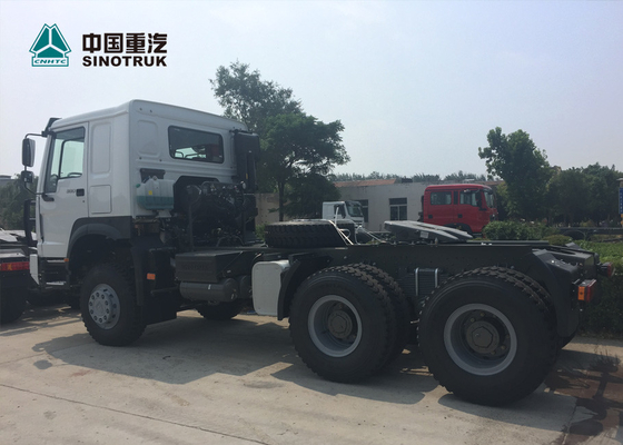 SINOTRUK HOWO प्राइम मूवर ट्रक यूरो 2 371HP 6x6 फुल व्हील ड्राइव ट्रैक्टर ट्रक