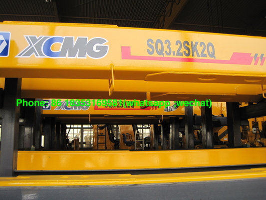 Xcmg लाइट मिनी क्रेन स्ट्रेट आर्म मैक्स उठाने की क्षमता 3.2T 2T SQ2SK2Q SQ3.2SK1Q