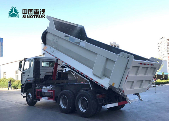 N7B मैन टेक्नोलॉजी चेसिस 371hp हैवी कलर के साथ हैवी ड्यूटी डंप ट्रक
