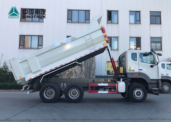 N7B मैन टेक्नोलॉजी चेसिस 371hp हैवी कलर के साथ हैवी ड्यूटी डंप ट्रक
