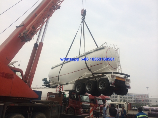 60T वीचाई इंजन 60M3 थोक सीमेंट टैंक ट्रेलर