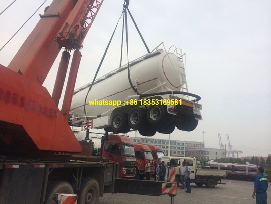 60T वीचाई इंजन 60M3 थोक सीमेंट टैंक ट्रेलर