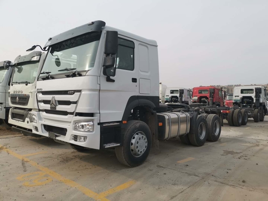 371hp 420hp 6x4 10 पहियों यूरो 2 होव ट्रैक्टर ट्रक
