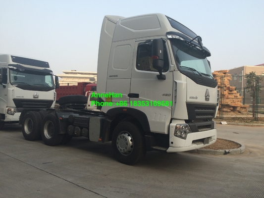 10wheels फिलीपींस के साथ 6x4 यूरो 4 420hp Sinotruk HowoA7 ट्रैक्टर ट्रक