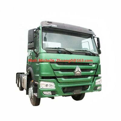 यूरो 2 सिनोट्रुक होवो 6x4 ट्रैक्टर हेड प्राइम मूवर ट्रक