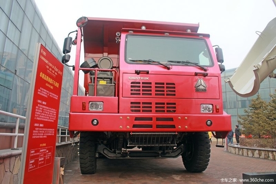 371hp 70T खनन डंप ट्रक Sinotruk 6x4 डंप ट्रक नई HOVA