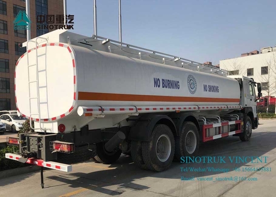 SINOTRUK HOWO 371HP ईंधन टैंक ट्रक 26 घन मीटर 260000 लीटर आपकी आवश्यकताओं के लिए