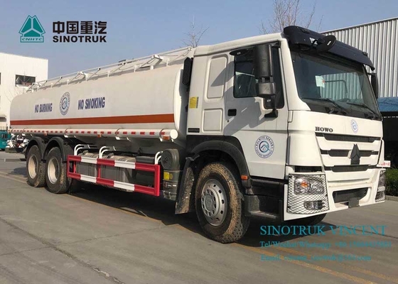 SINOTRUK HOWO 371HP ईंधन टैंक ट्रक 26 घन मीटर 260000 लीटर आपकी आवश्यकताओं के लिए
