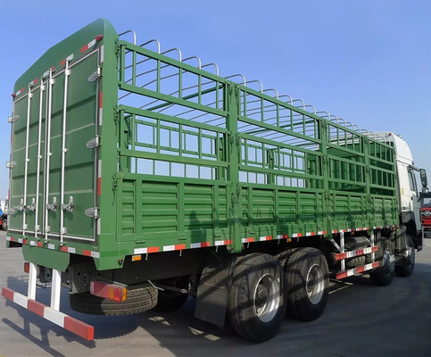60 टन LHD मैनुअल 8x4 Sinotruk Howo कार्गो ट्रक