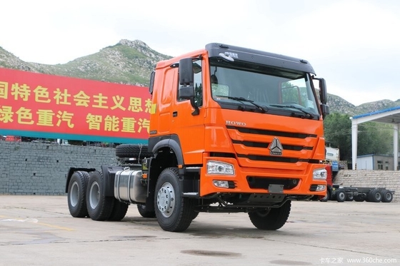 6x4 ट्रैक्टर हेड 371hp यूरो 2 प्राइम मूवर ट्रक ZZ4257S3241W