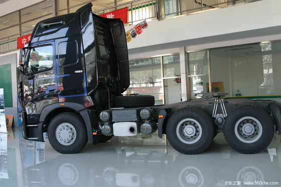 12R22.5 371hp 10 व्हीलर Sinotruk Howo 6x4 ट्रैक्टर ट्रक