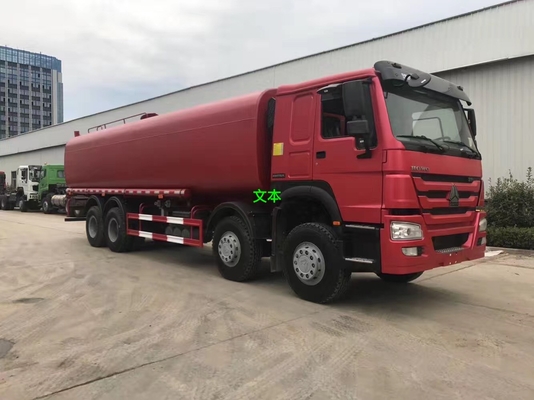 8x4 12 पहियों 371hp Sinotruk Howo7 वॉटर टैंक ट्रेलर