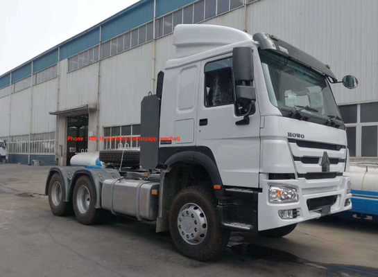 371hp 420hp 6x4 10 पहियों यूरो 2 होव ट्रैक्टर ट्रक