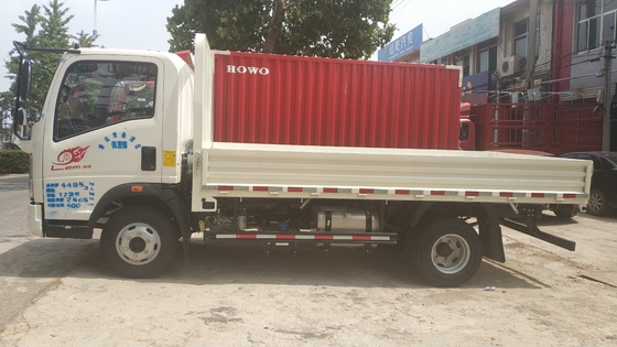 आईएसओ सिनोट्रुक 10T HOWO 4x2 यूरो 3 लाइट कार्गो ट्रक लेफ्ट हैंड ड्राइव एसी के साथ