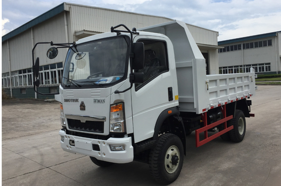8Ton 4x4 मध्य यूरो 2 सिनोट्रुक डंप ट्रक ZZ1047E2815B180 हैमन ब्रांड