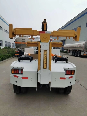 मैनुअल गियरबॉक्स उच्च संचालन क्षमता के साथ सिटी रोड बचाव के लिए ISUZU 5 टन लाइट Wrecker टो ट्रक