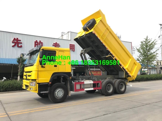 31 टन 336hp सिनोट्रुक होवो 7 टिपर ट्रक लेफ्ट हैंड ड्राइव
