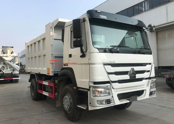 15M3 डंप कंटेनर RHD LHD के साथ Sinotruk Howo 7 4x2 डंप ट्रक