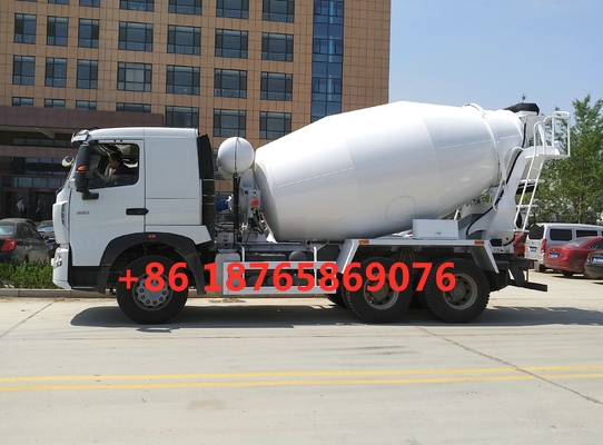 व्हाइट HC16 एलेक्स 380hp 10cbm कंक्रीट मिक्सर ट्रक ZZ1257N4047P1