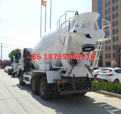 व्हाइट HC16 एलेक्स 380hp 10cbm कंक्रीट मिक्सर ट्रक ZZ1257N4047P1